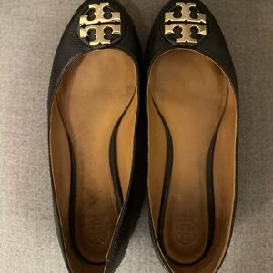 Black Tory Burch Flats